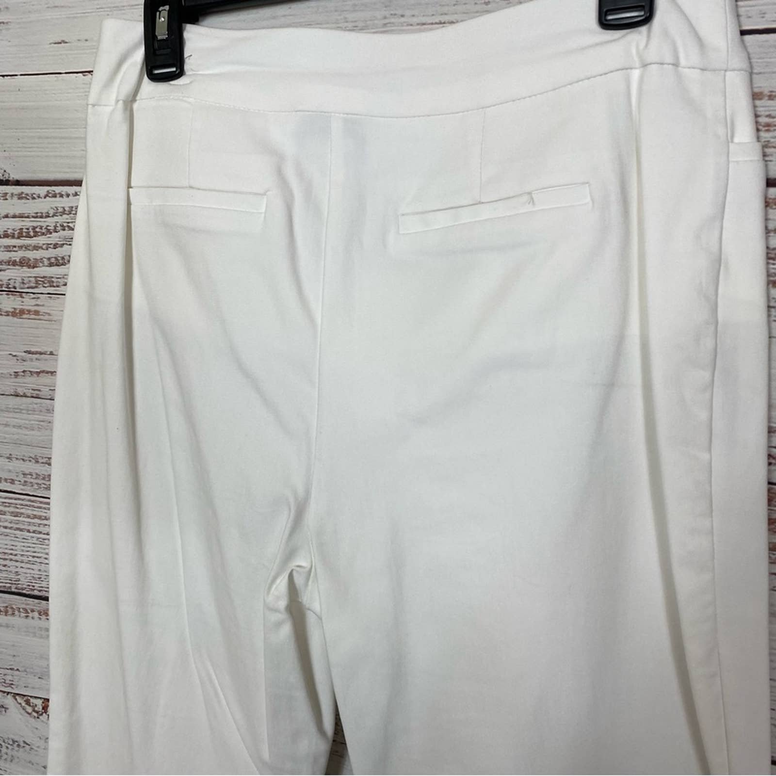 Wholesale price CHICO’S WHITE PULL ON RAYON ANKLE PANTS OyaAtOU4K New Style