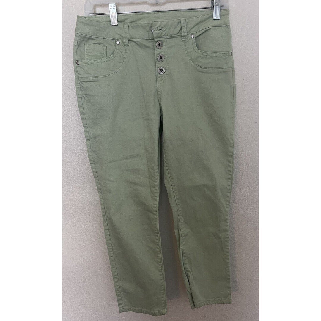 Perfect Women’s Denim 1982 Mint Green Button Fly Pants 