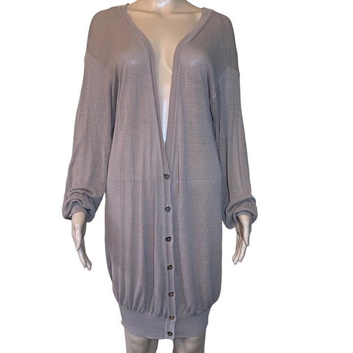 cheapest place to buy  Anna Molinari Long Cardigan Sweater Duster Women´s Sz IT 46 US 10 M L jSasnYxOn Outlet Store