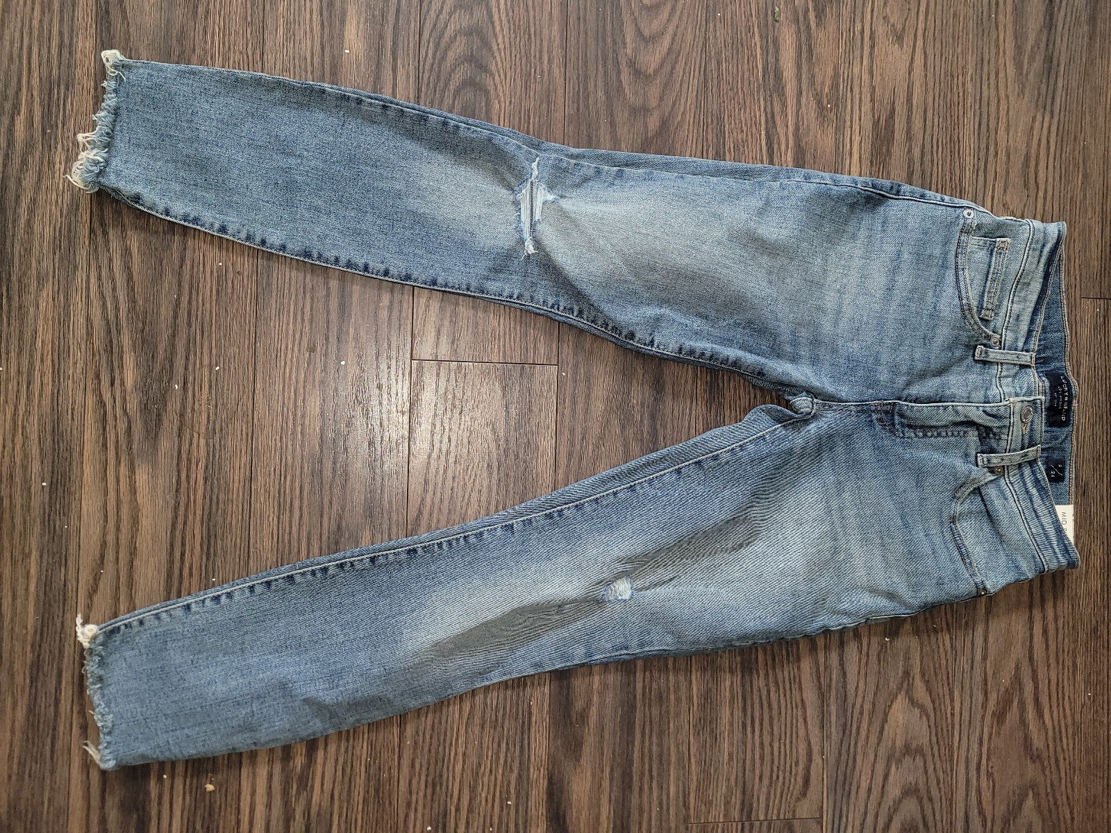 Great Lucky Brand Mid Rise Crop Jeans JgkujT4DQ Great