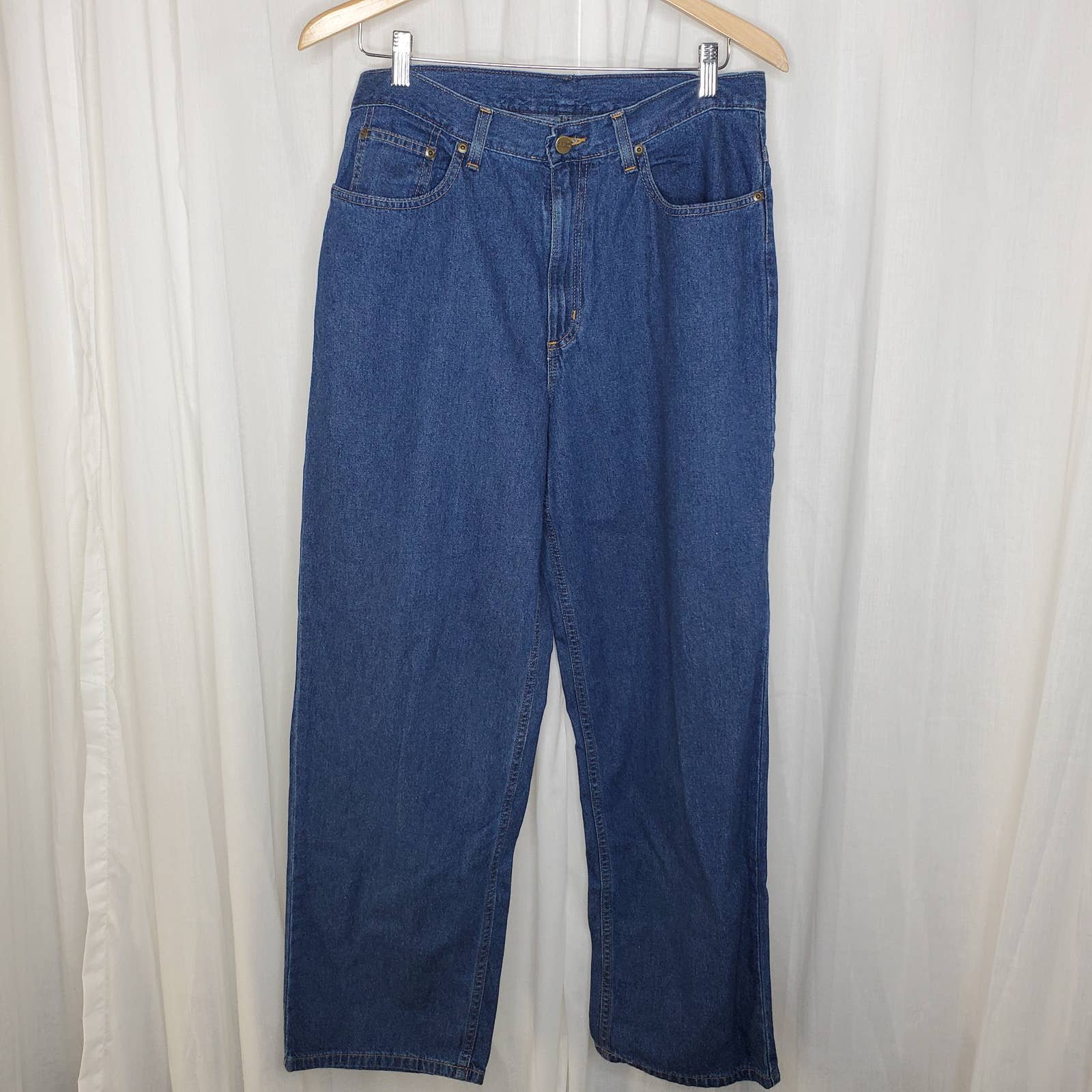 Popular L.L. Bean Dark Wash High Rise Mom Jeans, 12 mA9