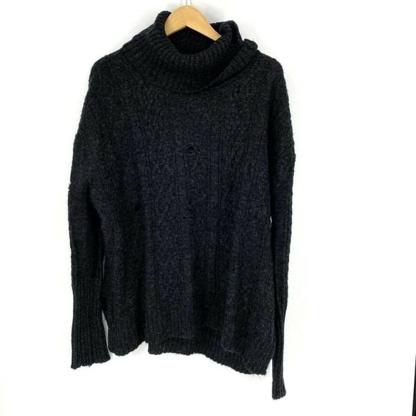 Exclusive Free People Sweater Complex Cable Cowl huy7Dk