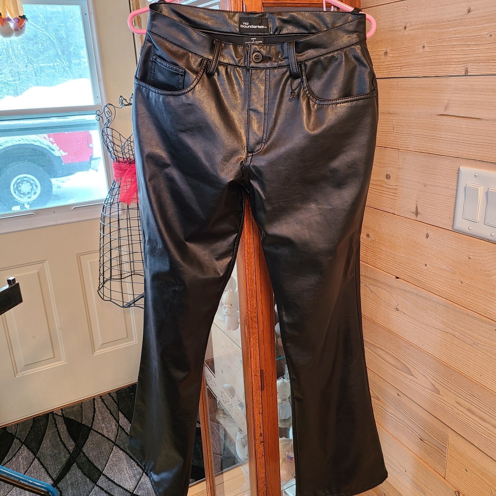 Discounted Faux leather no Boundaries pants gt2GG5nfo b
