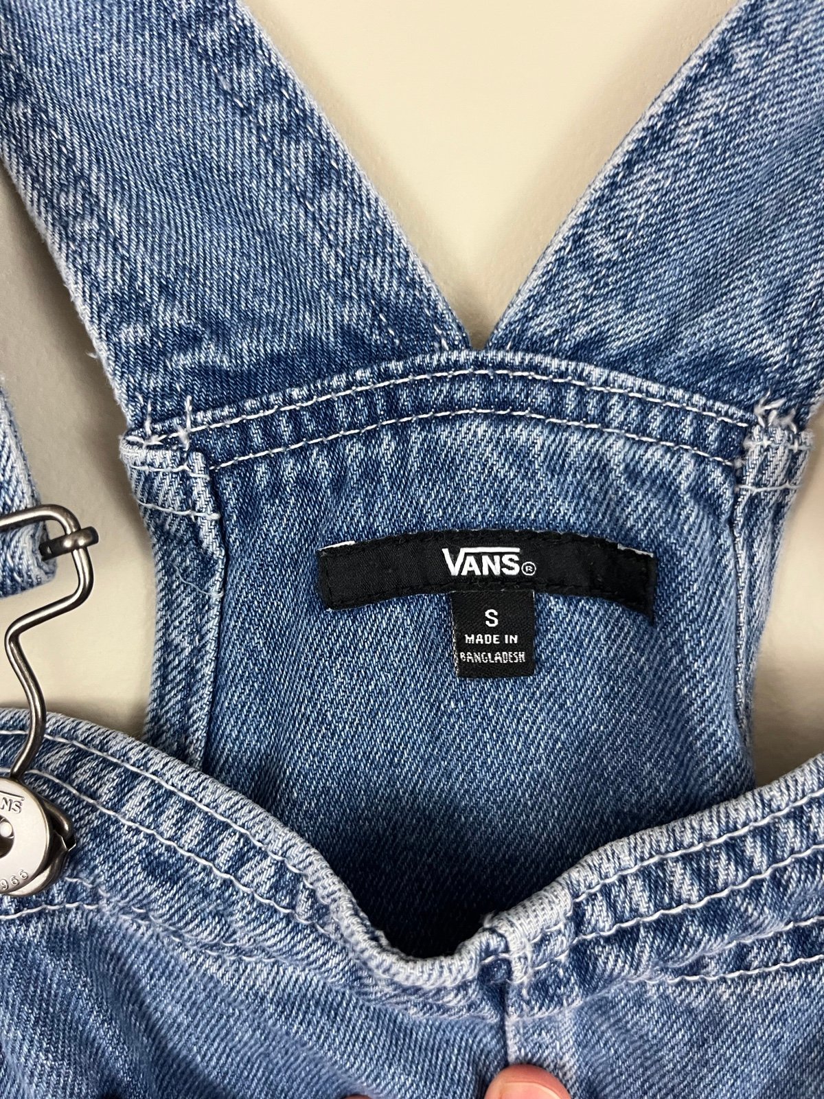 Factory Direct  Vans Groundwork Denim Overall Stone Wash Womens Size Small Brand New pHjN1U9FF Novel 