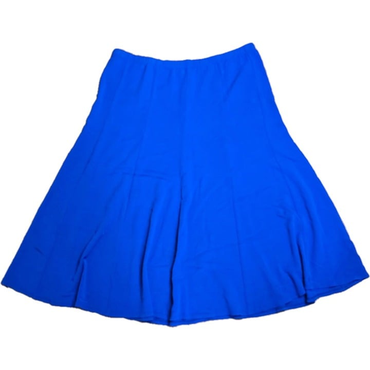 Perfect Susan Graver Women´s Skirt XL Royal Blue M