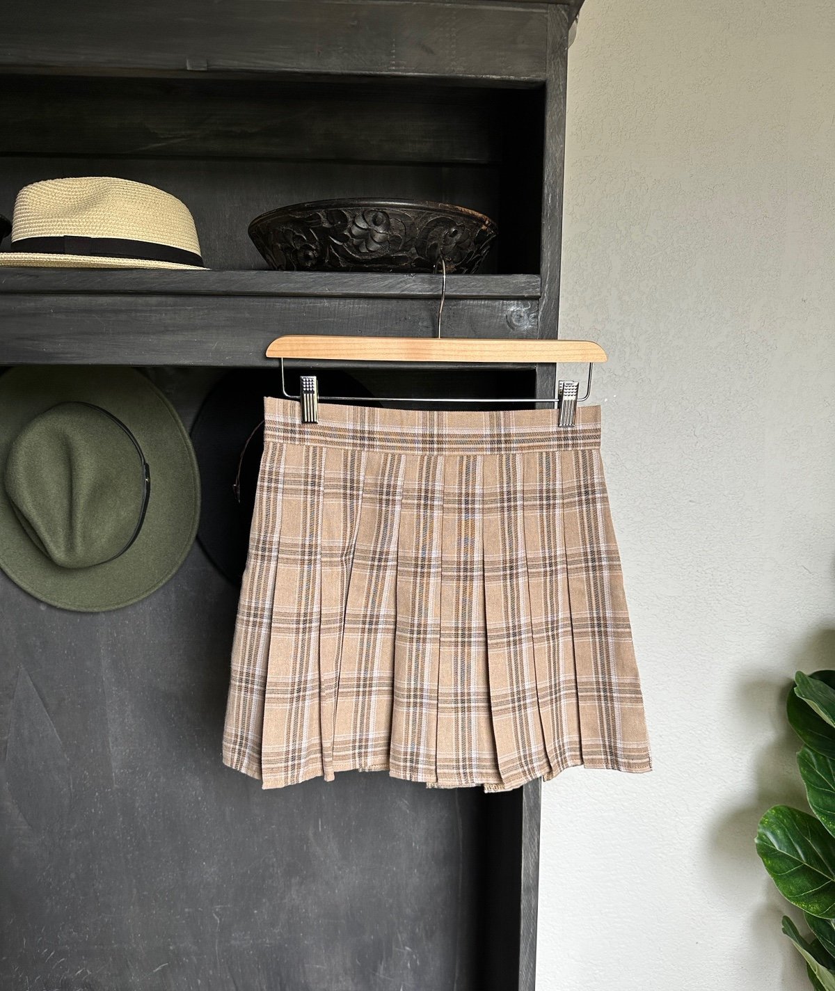 Wholesale price Womens Plaid Pleated Skirt Size Medium 