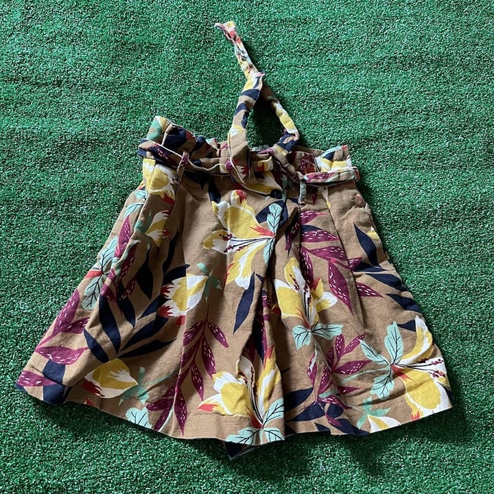 Beautiful Zara Women´s Paperbag High Waisted Floral Linen w/ Belt  Shorts size XS N8wp4wIVC all for you