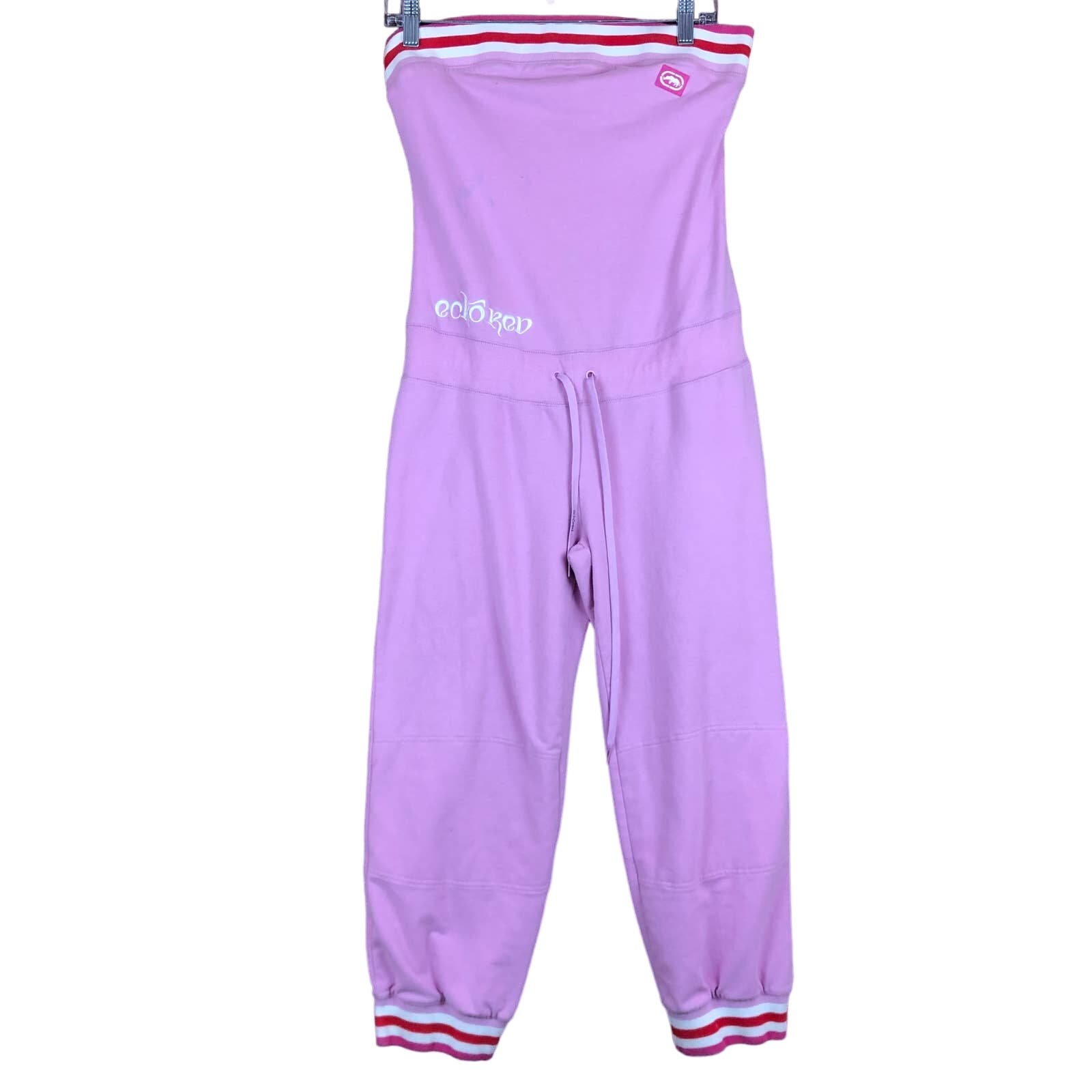 save up to 70% Vintage Ecko Red Womens Romper Pink Tube Top Jumpsuit Y2K Streetwear Stretch L k05BaZp7O on sale