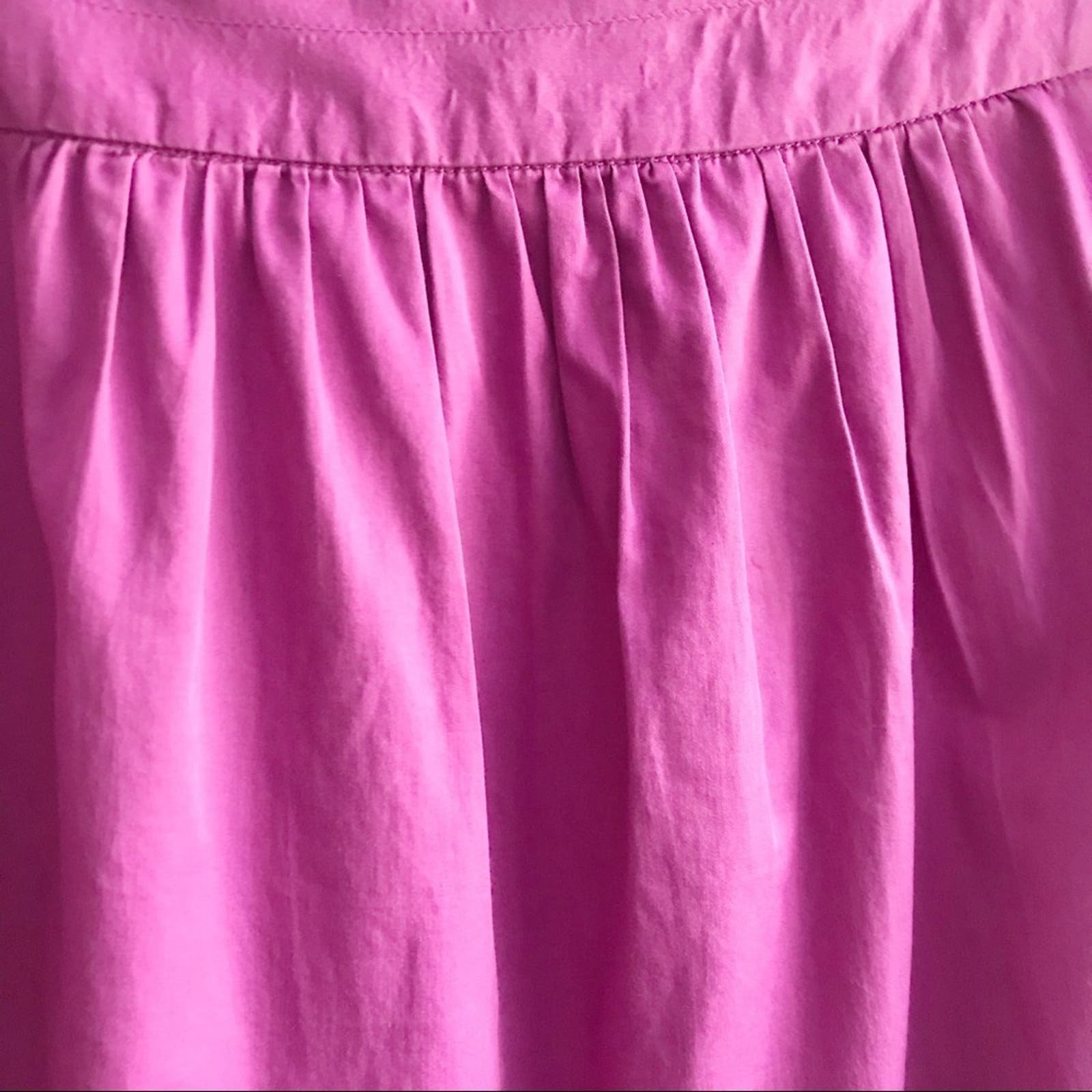 good price J. Crew Paper Bag Waist Pleated Shirred Mini Skirt Size 6 100% Cotton Preppy nSuo6QsgV Zero Profit 