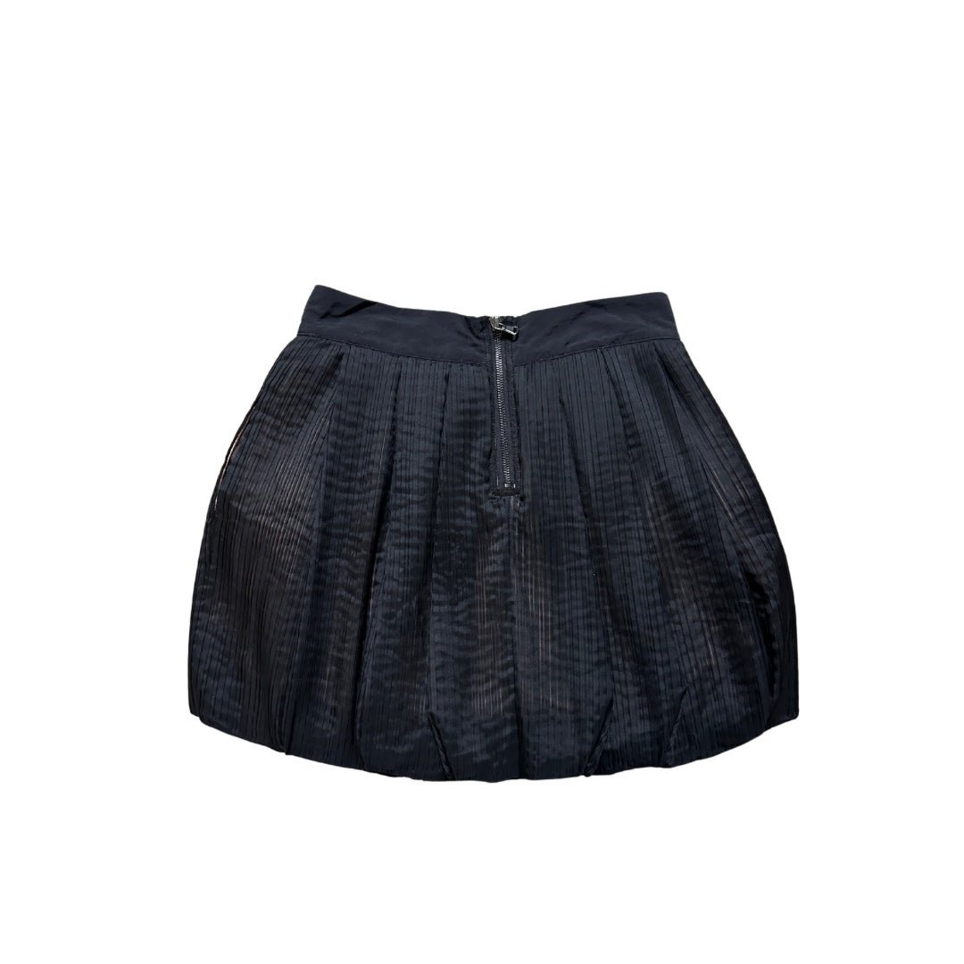 Discounted Pleated Black Skirt With Pockets k0fpg98te just for you