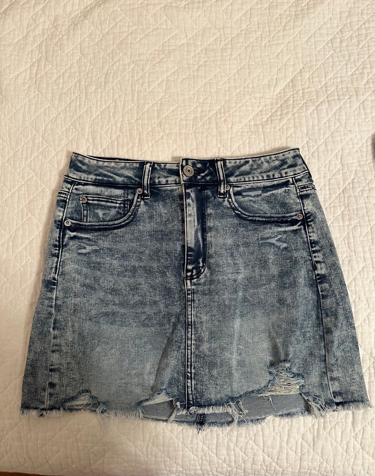Discounted American Eagle Women’s Jean Skirt Size 8 Golr7NwS1 for sale
