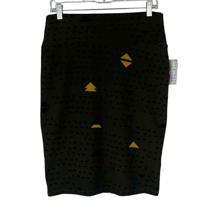 Gorgeous Lularoe Cassie Pencil Skirt Green Pull On Size Medium New kaMfefmKy Great
