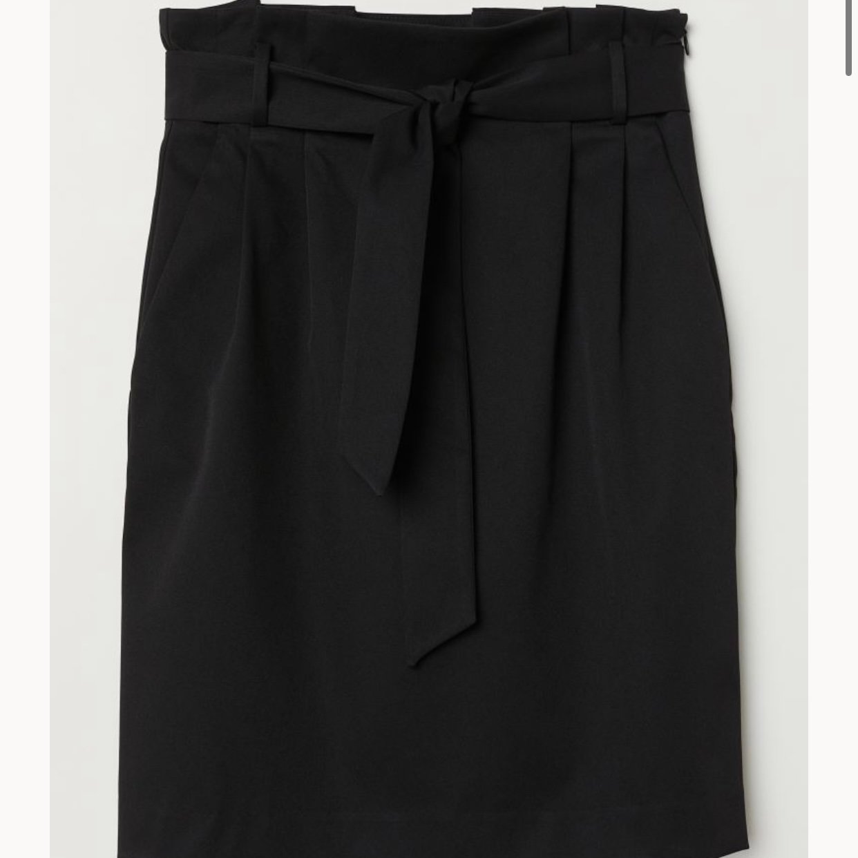 high discount H&M Skirt with Tie Belt Straight Pencil H