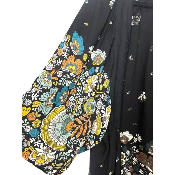 Latest  O’NIELL Sawyer Black Floral Flyaway Cardigan - Women’s OS KlhjxaUWr online store