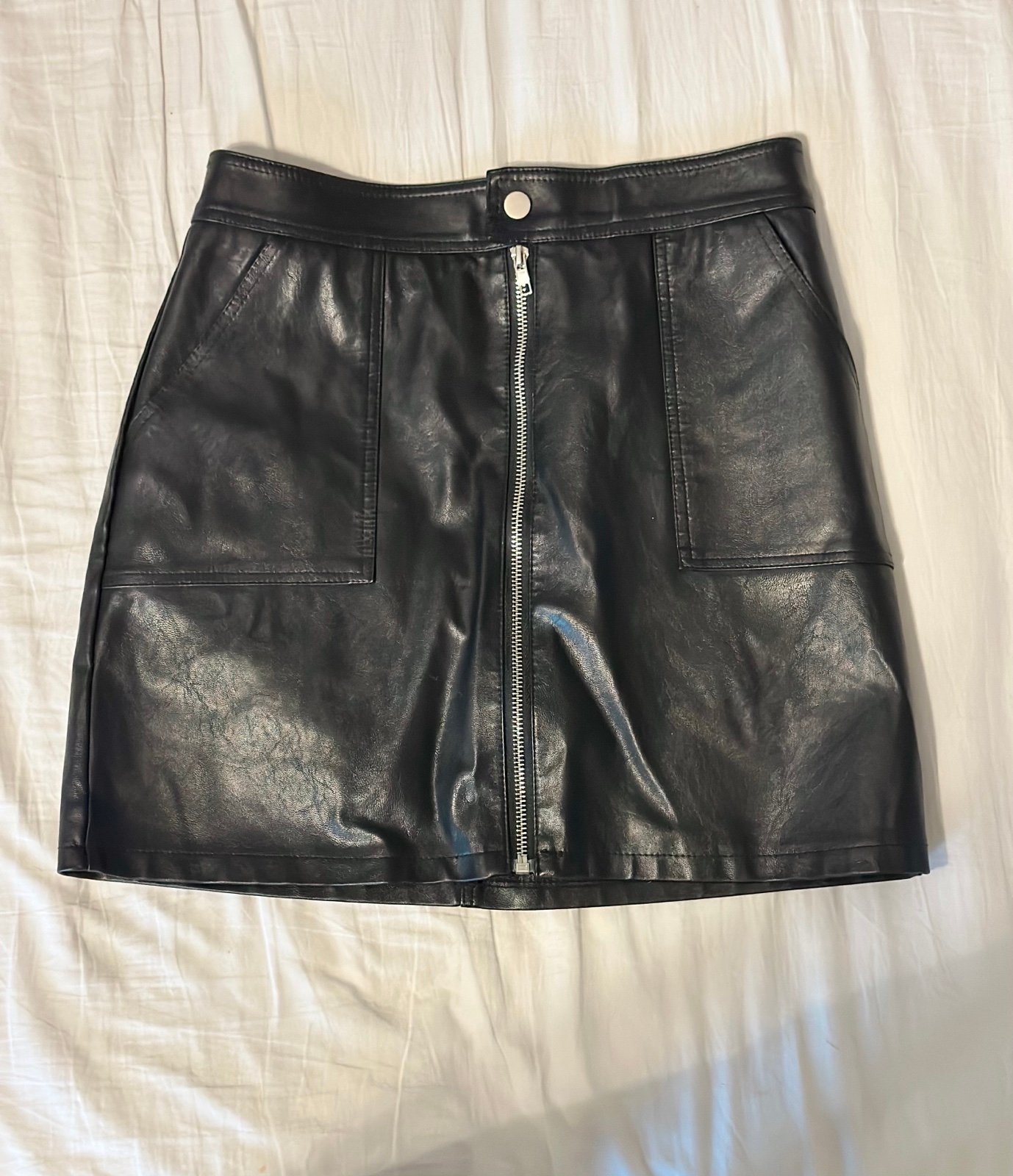 Buy Faux Leather Mini-Skirt noU8XHtN2 just buy it