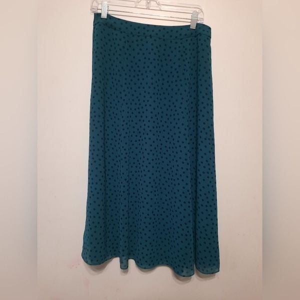 Special offer  Boden Polka Dot A-line Midi Skirt 8R IECYR5nW9 New Style