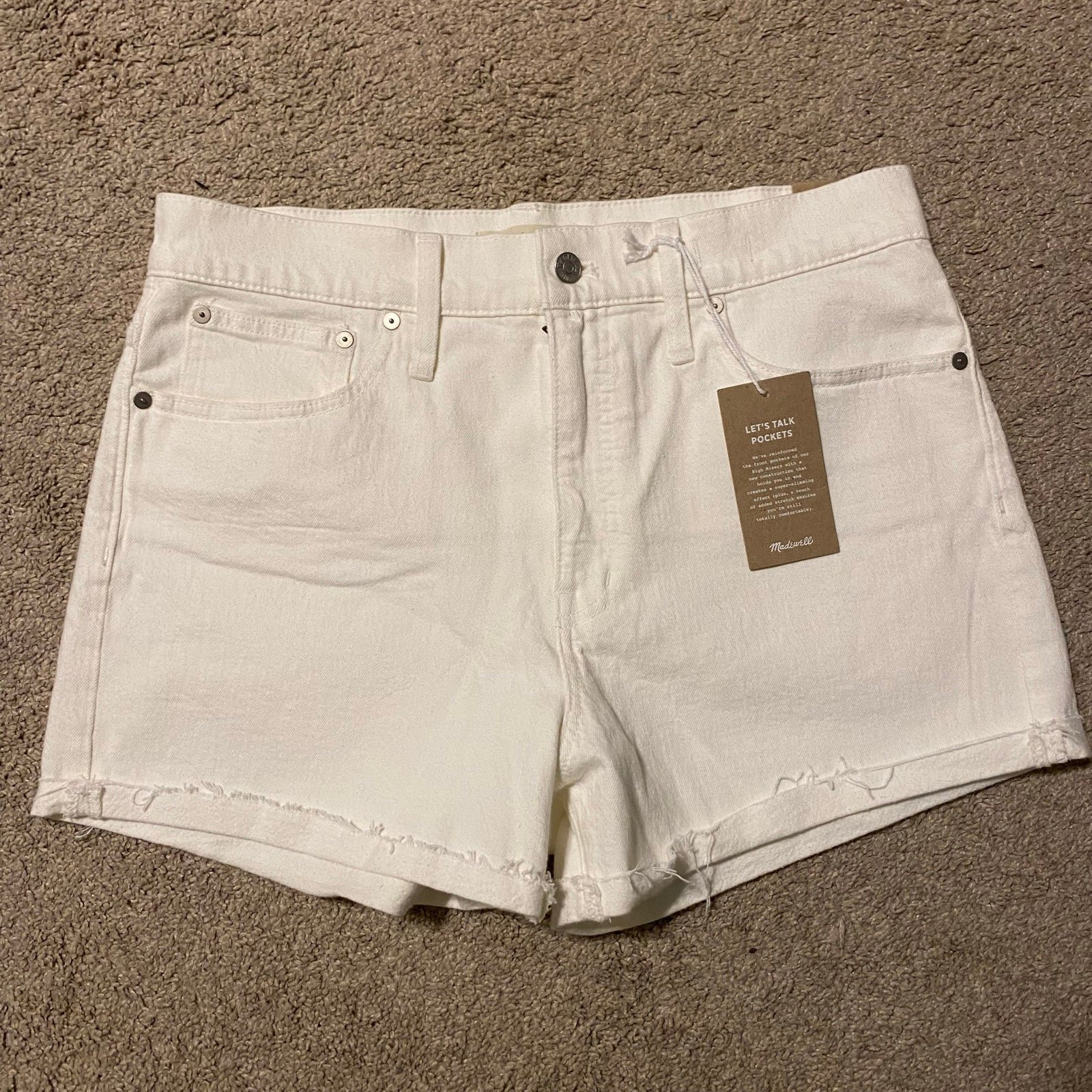 Beautiful Madewell High Rise White Jean Shorts 31 nTZxNkeQ4 Discount