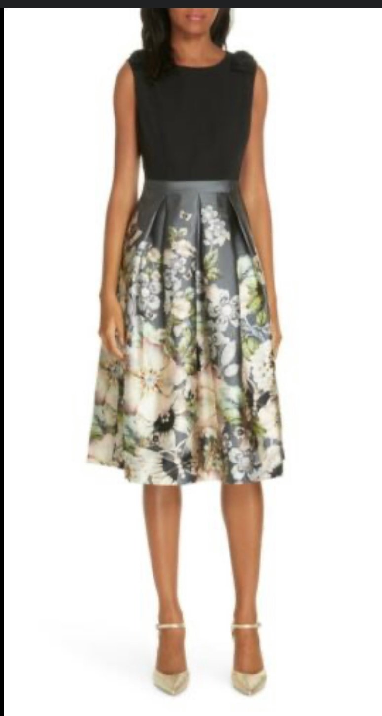 Latest  Ted Baker Floral Dress Size 1 MMkNQHmCa Cheap