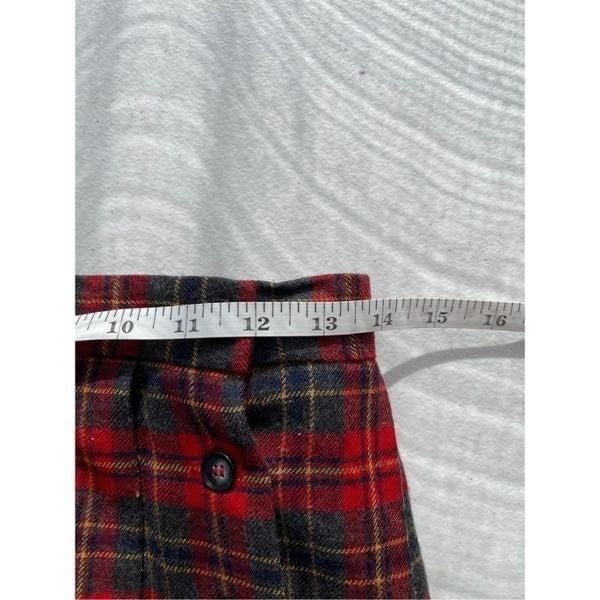 Discounted 0763 Vintage Bristol County Traditional Wool Tartan Plaid Skirt Size 8 Medium ppPE3T1u1 just for you
