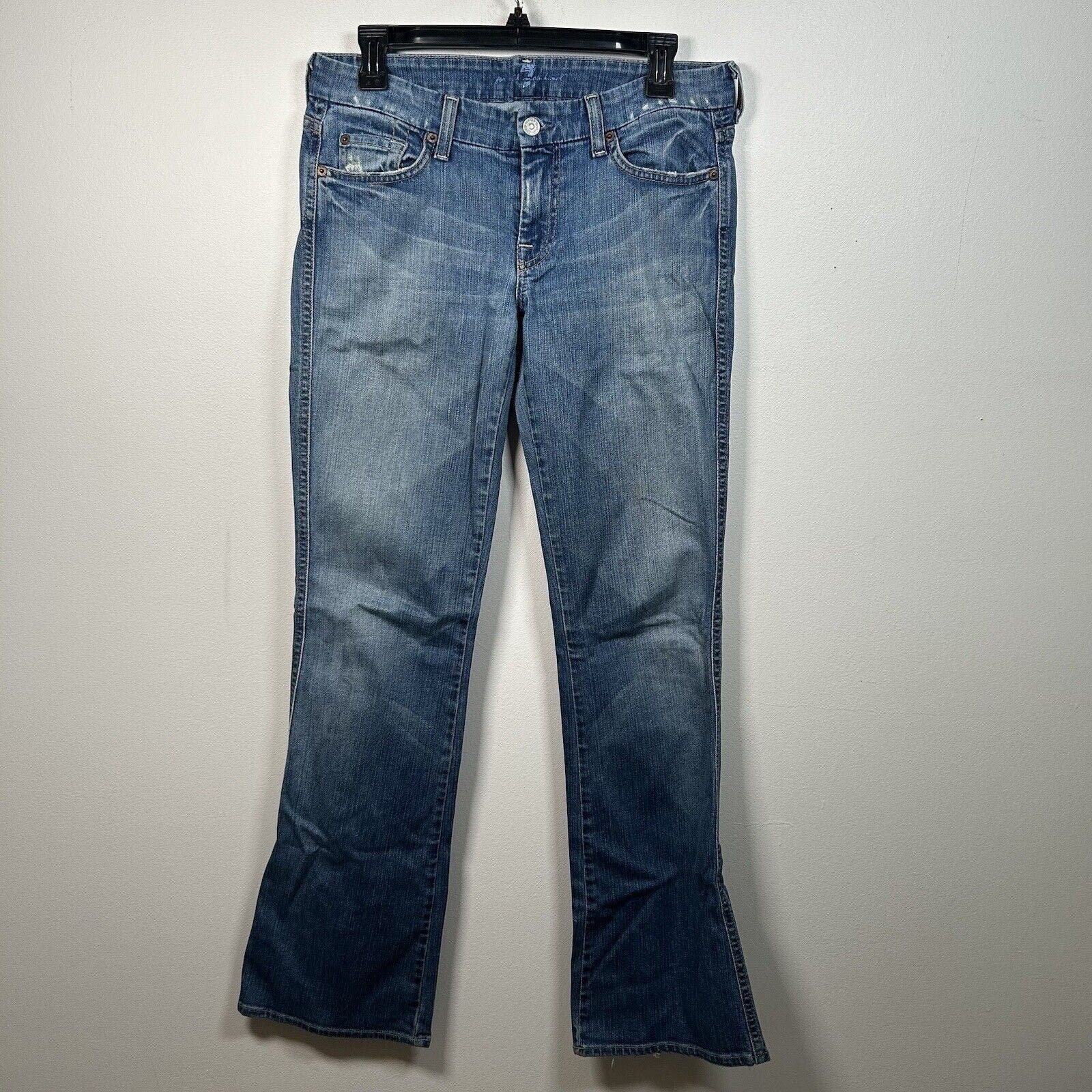 Custom 7 For All Mankind Jeans Women´s Size 29 Blu
