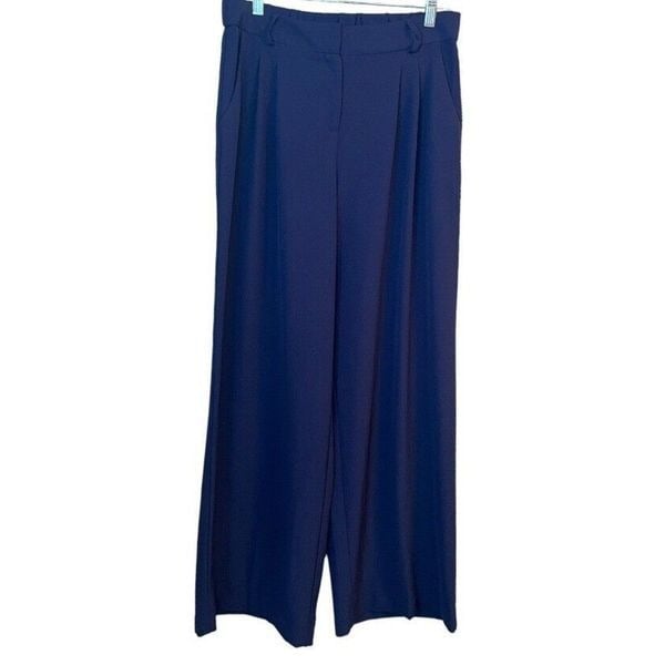 where to buy  Drew Size Large Womens Pants Navy Blue Wide Leg Elastic Waist LjXaHdrVf Fashion