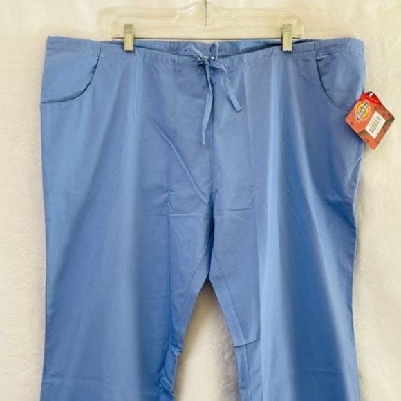 Affordable Dickies Scrub Pants Womens XL Nurse Work New Drawstring Waist Blue Casual Cotton lHdTAuSQ2 just for you