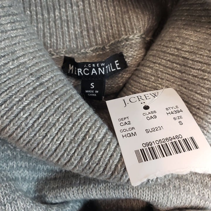 Special offer  NWT J. Crew Mercantile Heather Gray Turtleneck Sweater Size Small l0x3UkrSH Online Shop