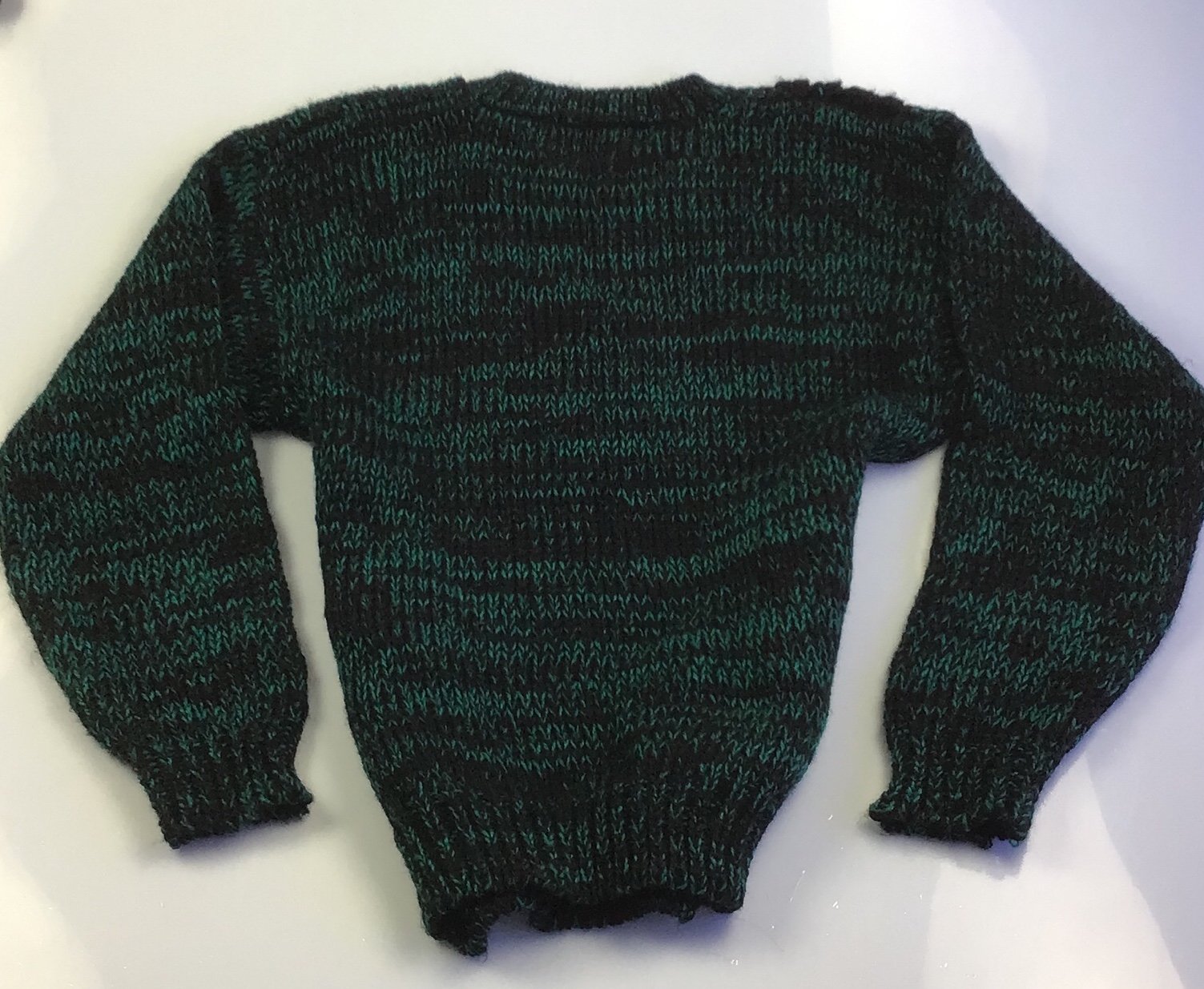 the Lowest price Saturdays women’s knitted crewneck sweater green/black size L ppGRrrkCg Store Online