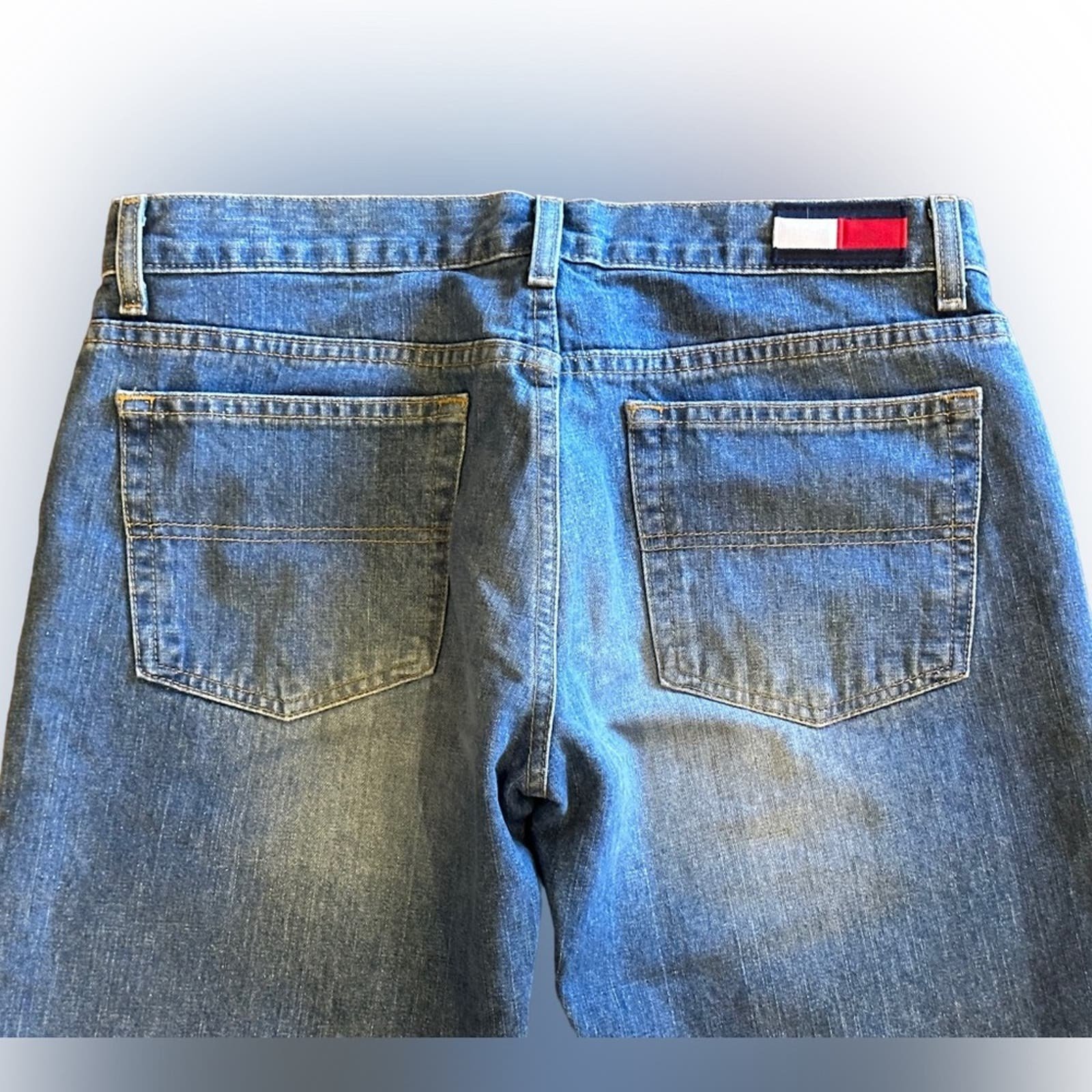 Personality Tommy Hilfiger Classic Straight Jeans 30 x 30 in 100% Cotton fqQZEhYop US Outlet