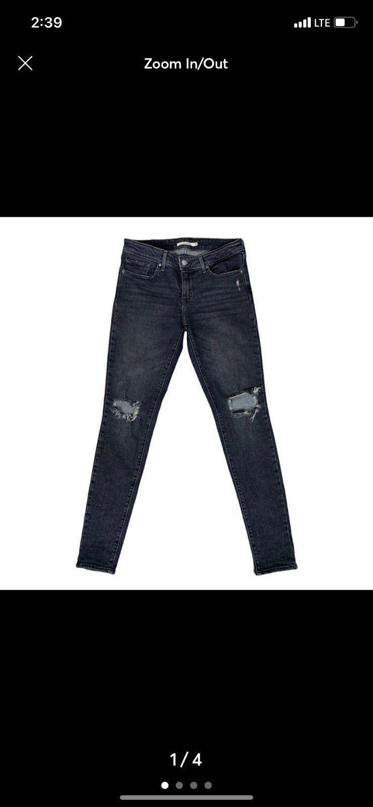 Classic Levis 711 black skinny ieOHwLMqR just for you