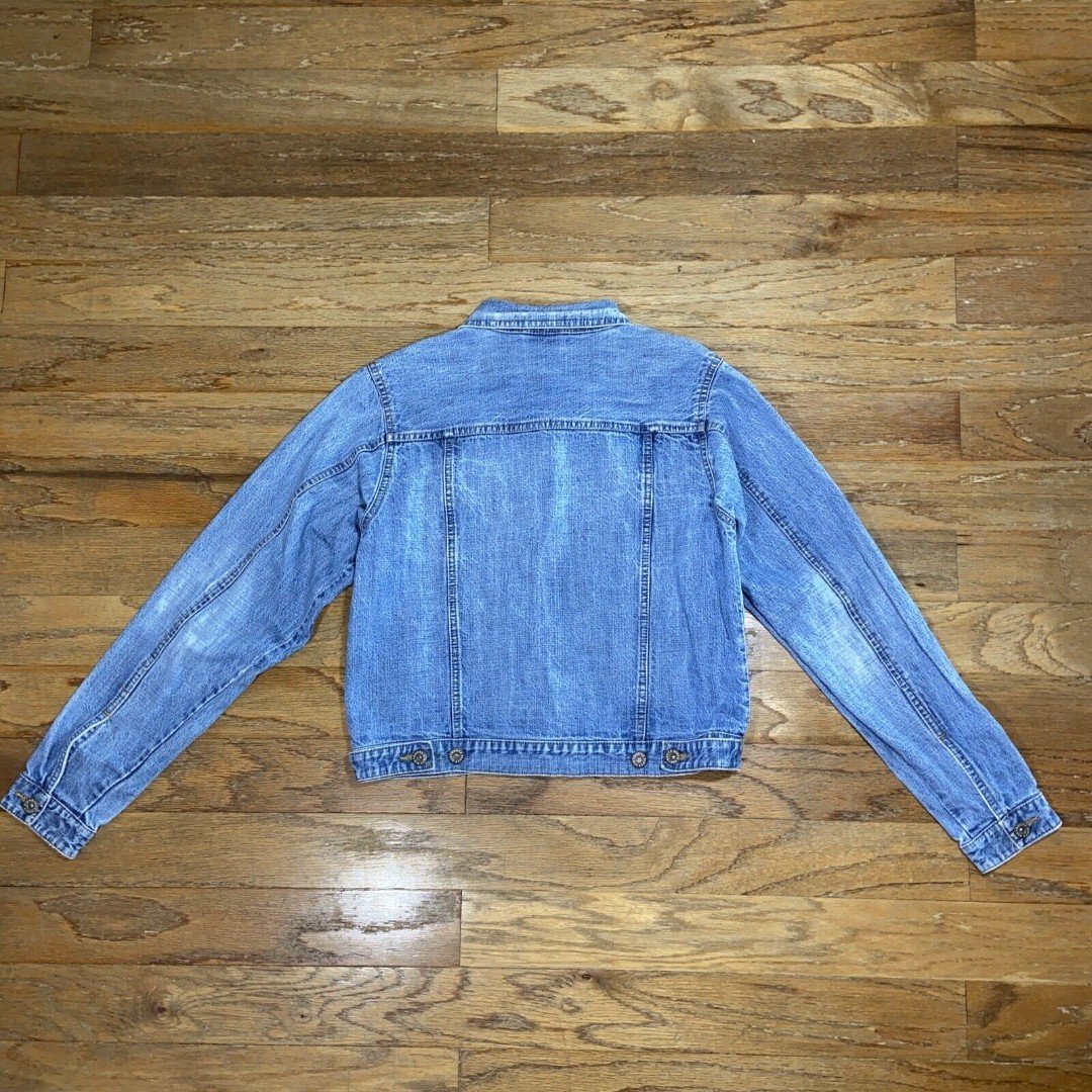Classic Route 66 Original Denim Blue Jean Womens Button Up Jacket Size Large 14/16 EUC PFGwTso3n Zero Profit 