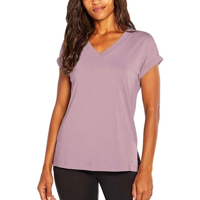 Authentic Banana Republic Ladies Short Sleeve V-Neck Top -X Large- Pink- New IjXvjvoVO online store