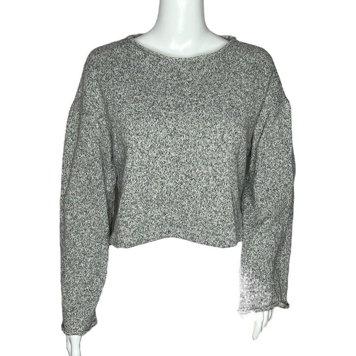 Promotions  Zara Basic Sweater Womens Medium Gray Marle