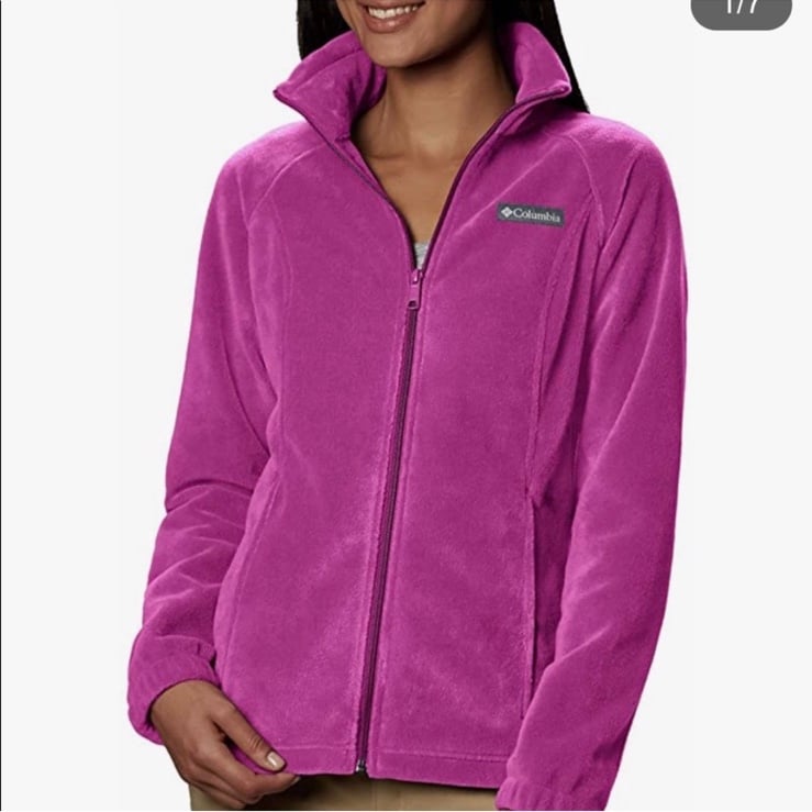 Gorgeous (S) Columbia Fleece Full-Zip Jacket Magenta Pink Women’s Small Outdoors PFJHcpqMH Online Shop