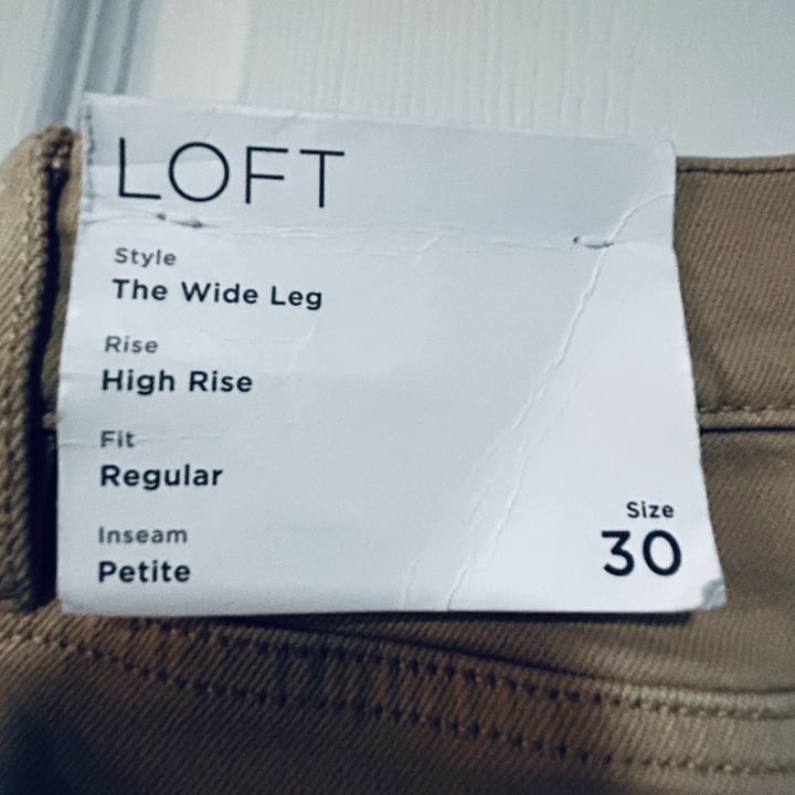 floor price NWT LOFT Wide Leg Khaki Pants noluUBhqM Zero Profit 