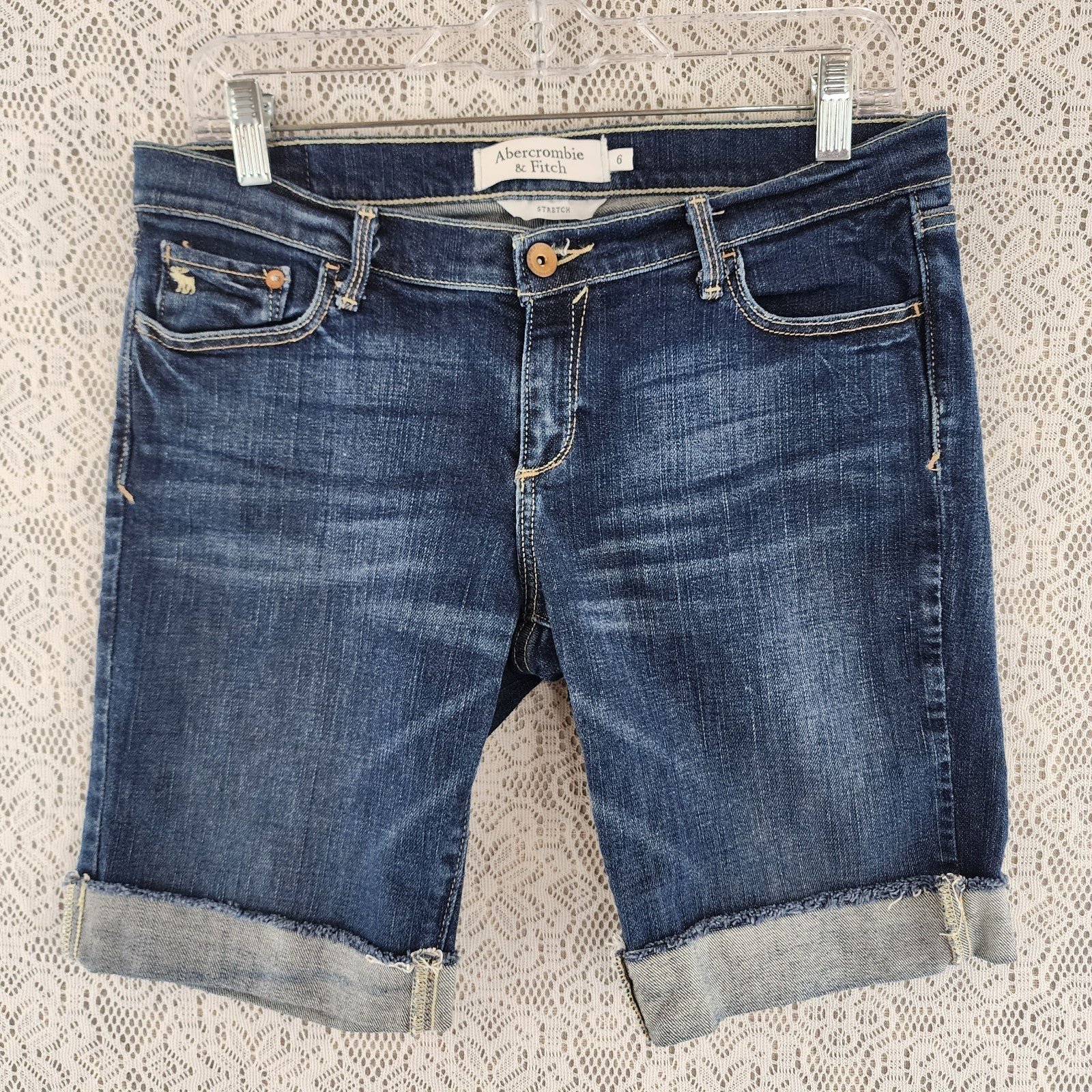 Custom Abercrombie & Fitch Stretch Bermuda Women´s Shorts 6 lnghLhFNQ Discount