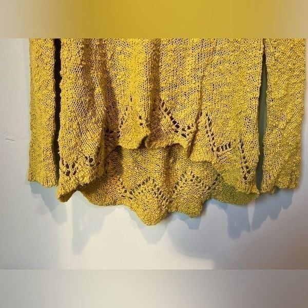 Simple Anthropologie’s Yellow Bird Crochet sweater size X Small JoMQGDldZ Low Price