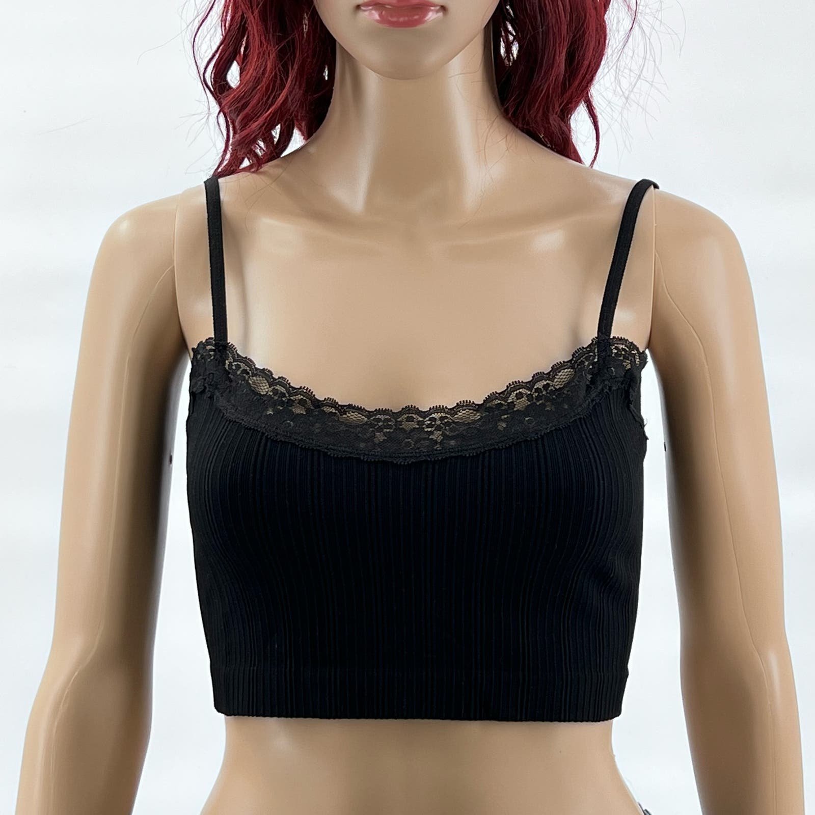 Amazing Urban Outfitters Womens Ribbed Bralette Crop To