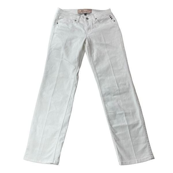 Latest  Disney Alice Jeans Womens Size 8 White Through 