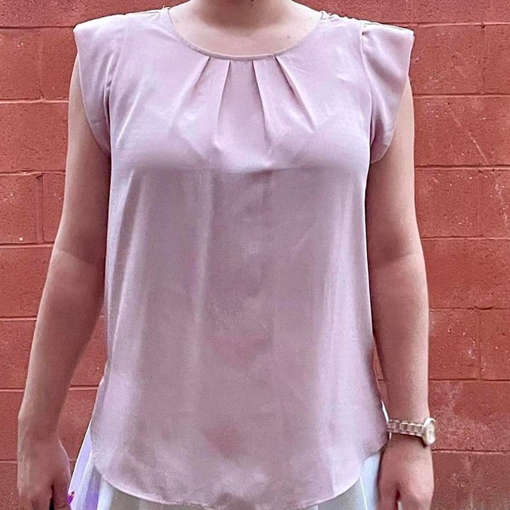 Promotions  Lilac Short Sleeved Blouse nV1Twccjs Online