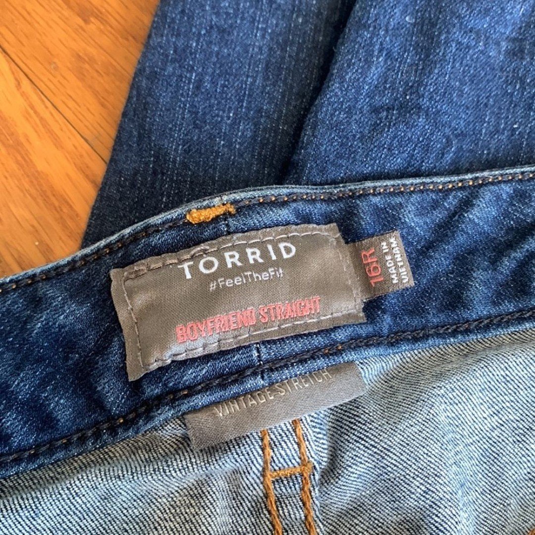 Gorgeous Torrid jeans boyfriend straight size 16r nurrw0lYs Cool