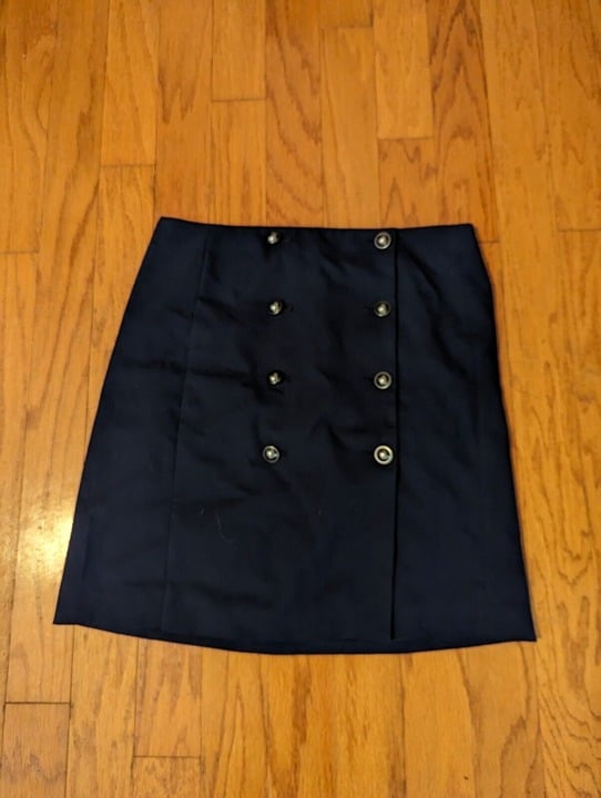 large discount BANANA REPUBLIC - Navy Blue Double Butto