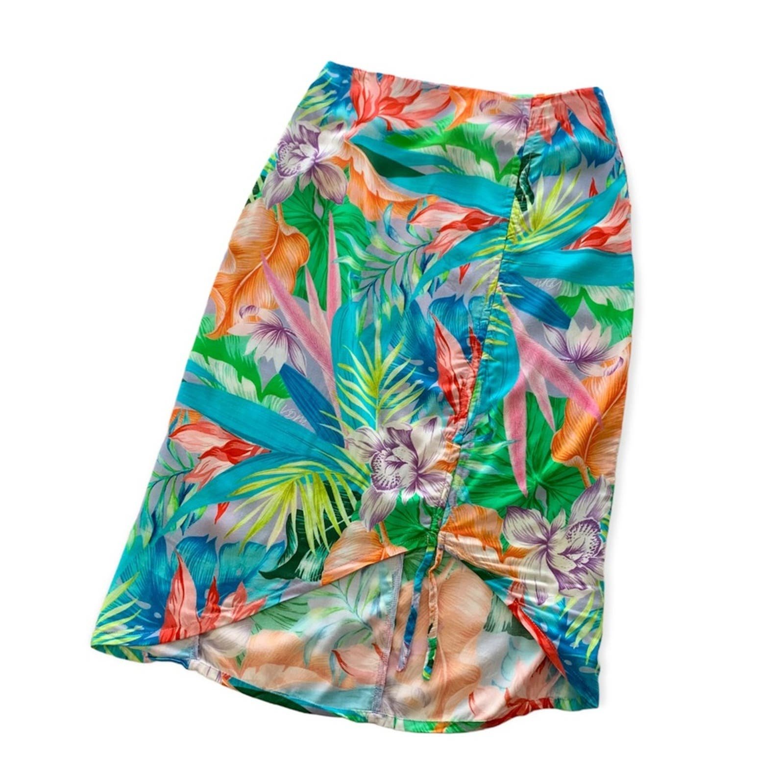 save up to 70% VDM The Label Revolve Stassie Multicolor Tropical Floral Print Skirt XS oUogeFHUS Online Shop