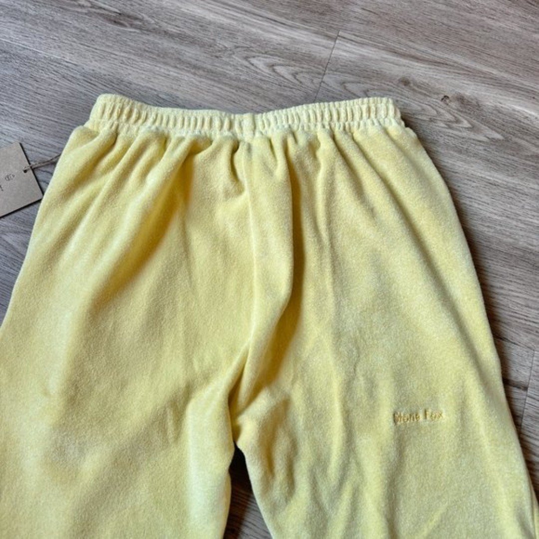 Beautiful Stone Fox Swim Jaya Terrycloth Pants in Lemongrass Size XS/S NWT LGpTEpOlM Discount