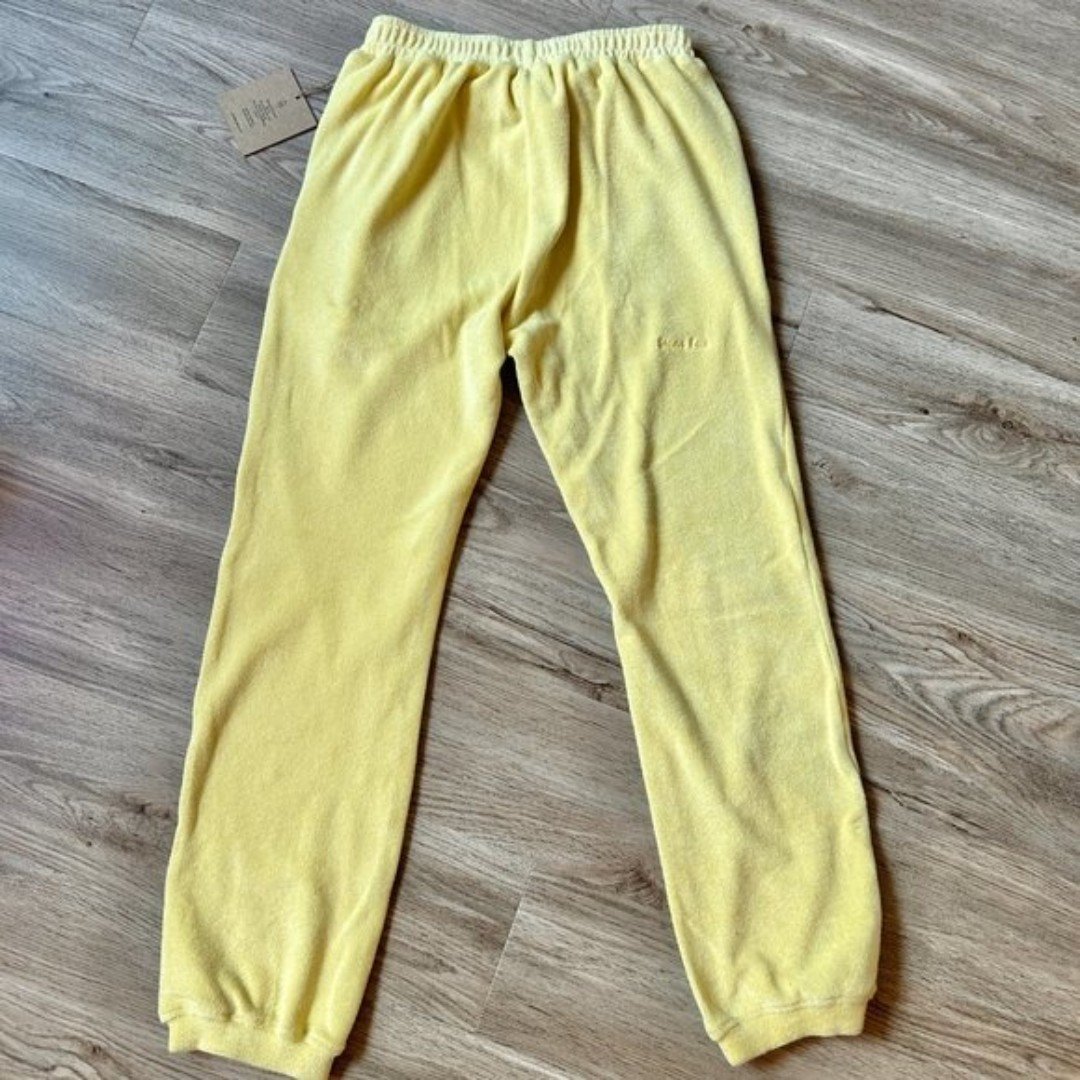Beautiful Stone Fox Swim Jaya Terrycloth Pants in Lemongrass Size XS/S NWT LGpTEpOlM Discount