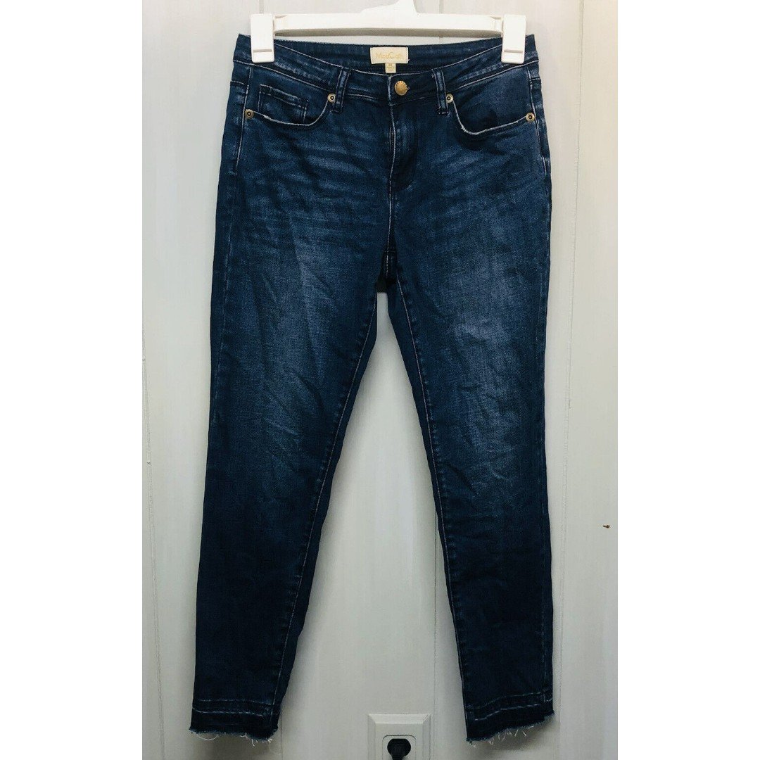 High quality Anthropologie ModCloth Cropped Jeans Raw Hem Medium Wash, Size Medium iajuvrMvk Counter Genuine 