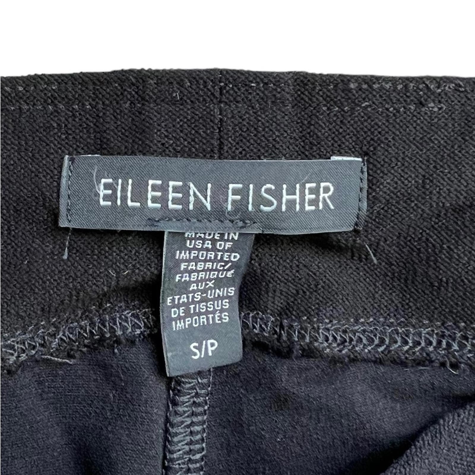 large selection Eileen Fisher Black Washable Stretch Crepe Pant size small iLRXGGjeW Online Shop