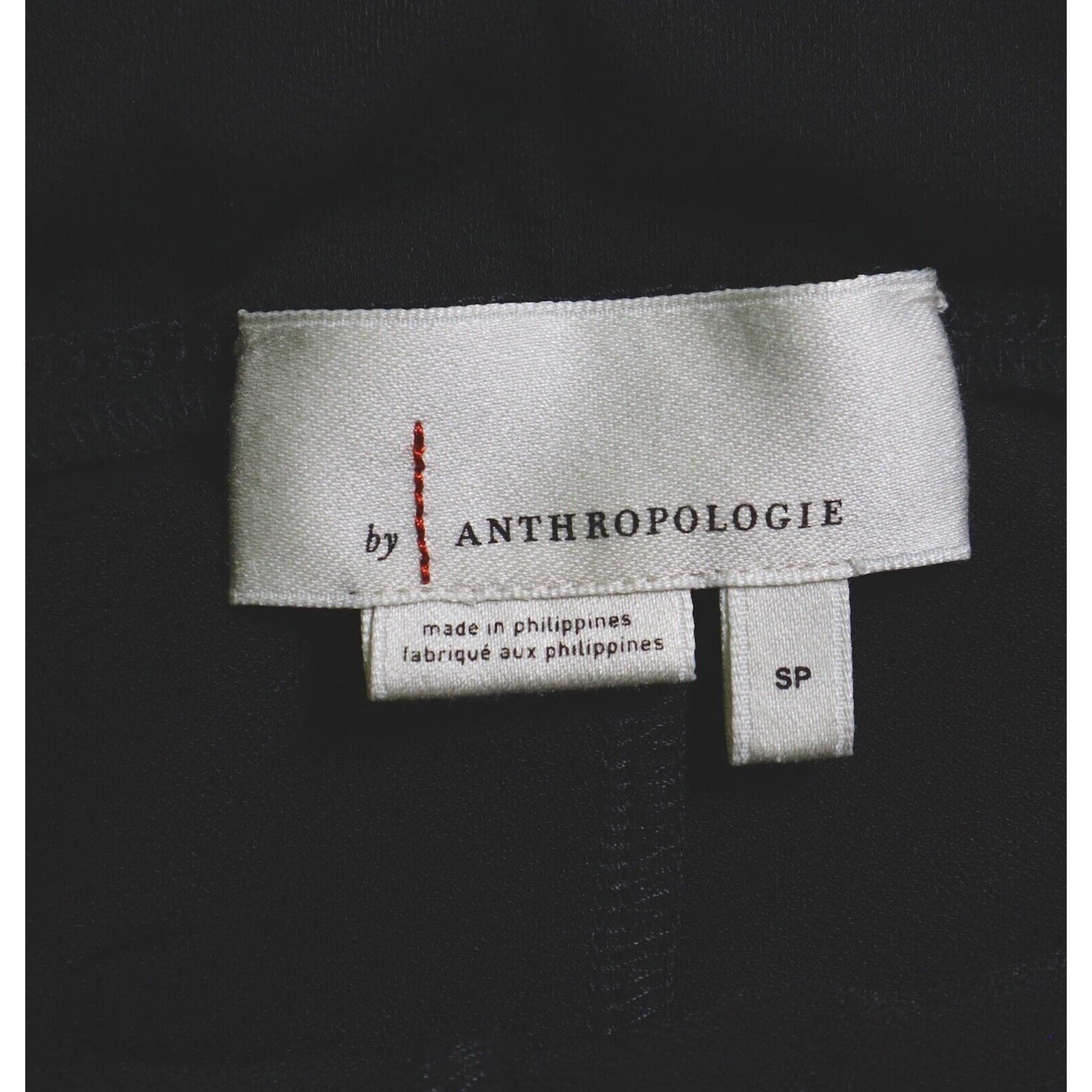 Amazing Anthropologie Size S Petite Paper-bag Crop Pants Black High Rise Tie Waist jCOwdueeY no tax