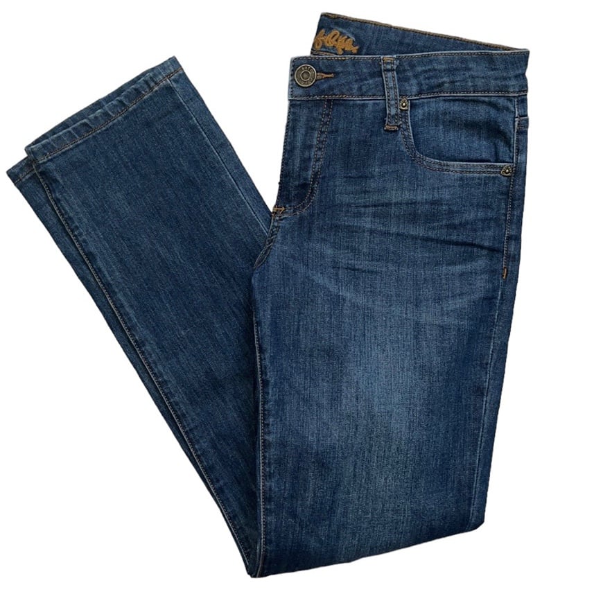 Authentic Kut from the Kloth Jeans Denim Dark Wash Stra