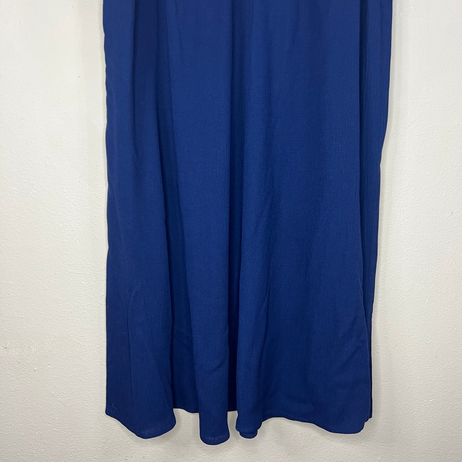 Perfect Vintage CM Shaped Blue Stretch Maxi Skirt Elastic Waist Lightweight kCGT9u7r4 Outlet Store
